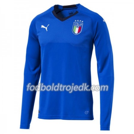Italien Hjemme 2018 - Fodboldtrøjer(L/S)